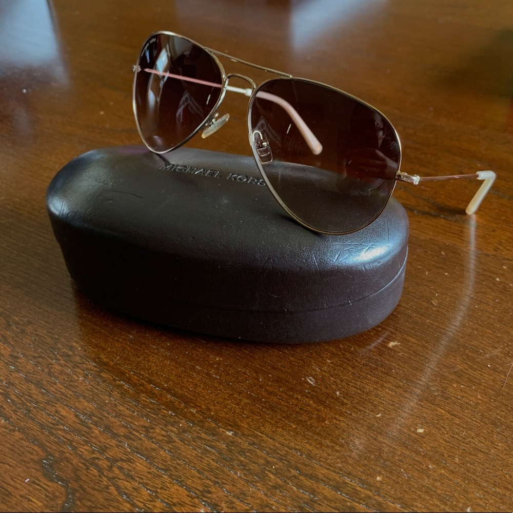 Michael Kors Aviator Sunglasses - Picture 2 of 2